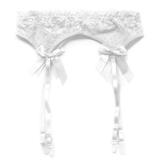 Sexy Sheer Lace Garter Belts