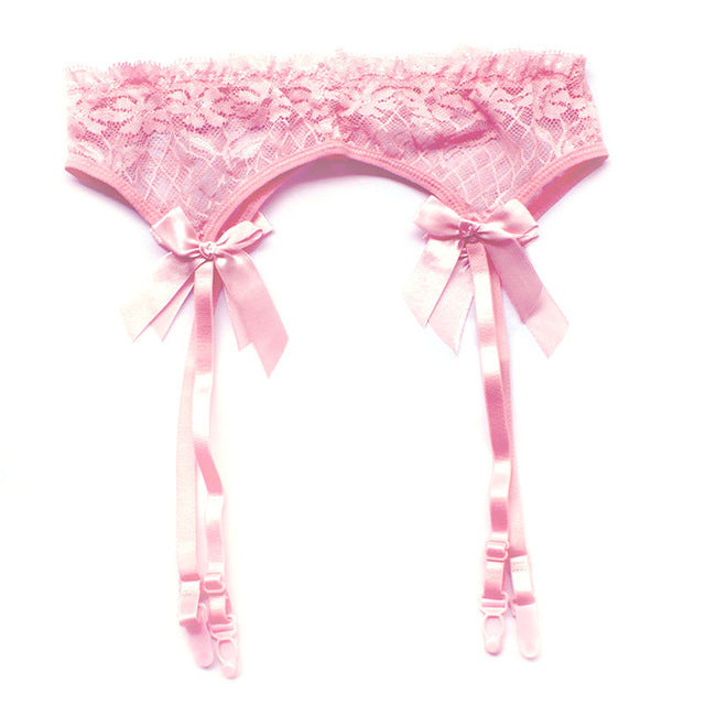 Sexy Sheer Lace Garter Belts