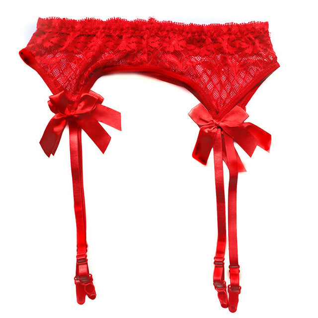 Sexy Sheer Lace Garter Belts