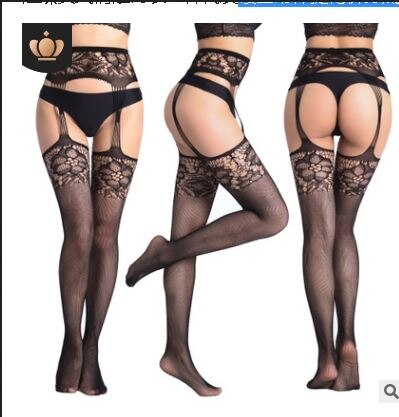 New Womens Sexy Lingerie Fishnet Garter Belt Stockings Thigh Leggings