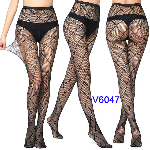 New Arrival Thin Women Pantyhose Sexy Solid Fishnet Tights Clothes For Women Stockings Black Tights Lace Sexy Lingerie