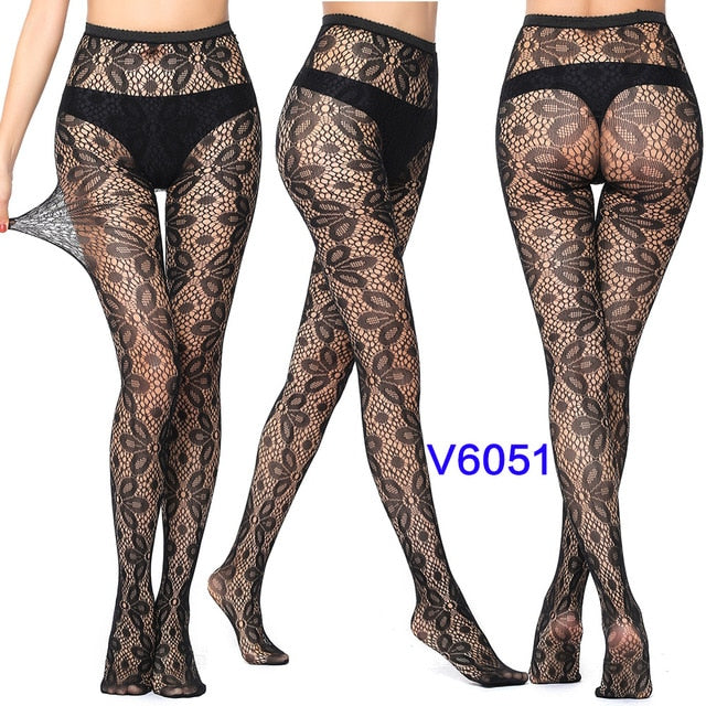 New Arrival Thin Women Pantyhose Sexy Solid Fishnet Tights Clothes For Women Stockings Black Tights Lace Sexy Lingerie