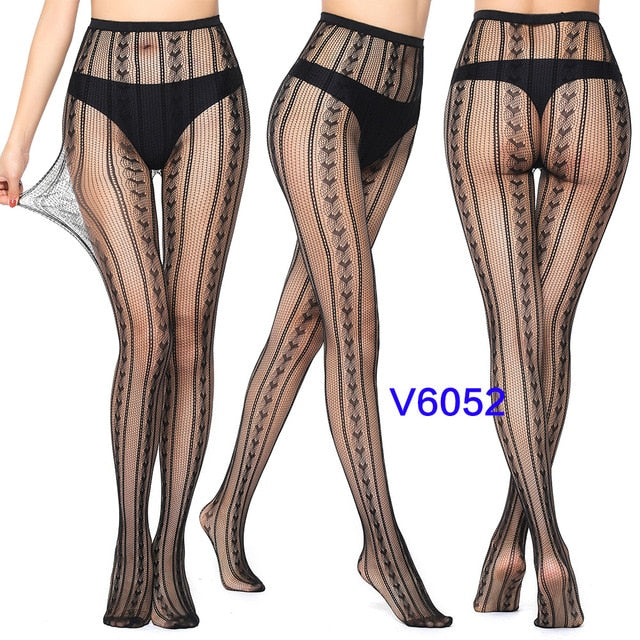 New Arrival Thin Women Pantyhose Sexy Solid Fishnet Tights Clothes For Women Stockings Black Tights Lace Sexy Lingerie