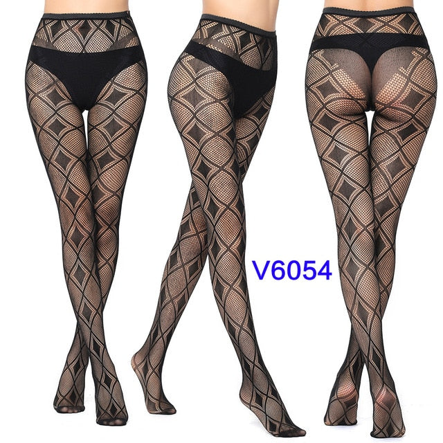 New Arrival Thin Women Pantyhose Sexy Solid Fishnet Tights Clothes For Women Stockings Black Tights Lace Sexy Lingerie