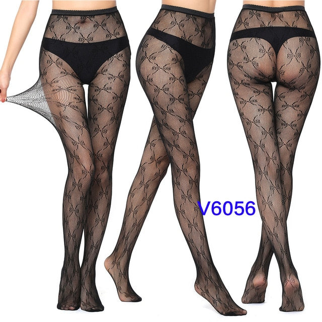 New Arrival Thin Women Pantyhose Sexy Solid Fishnet Tights Clothes For Women Stockings Black Tights Lace Sexy Lingerie