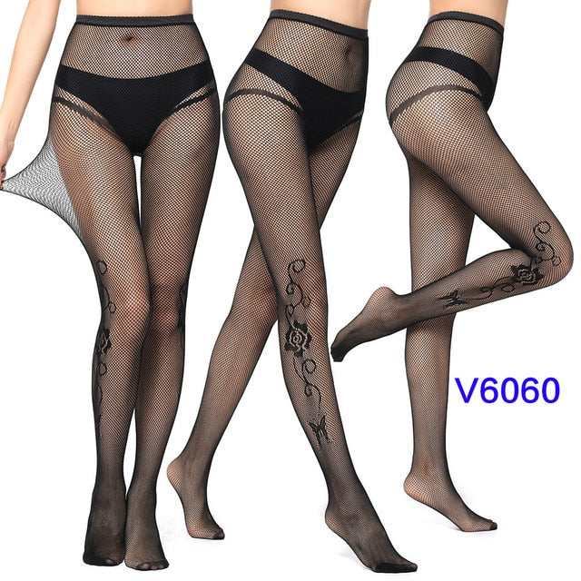 New Arrival Thin Women Pantyhose Sexy Solid Fishnet Tights Clothes For Women Stockings Black Tights Lace Sexy Lingerie