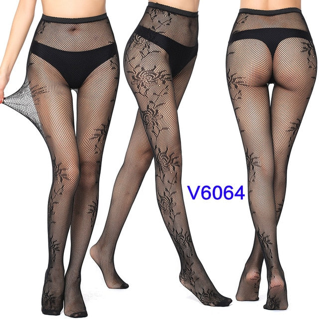 New Arrival Thin Women Pantyhose Sexy Solid Fishnet Tights Clothes For Women Stockings Black Tights Lace Sexy Lingerie