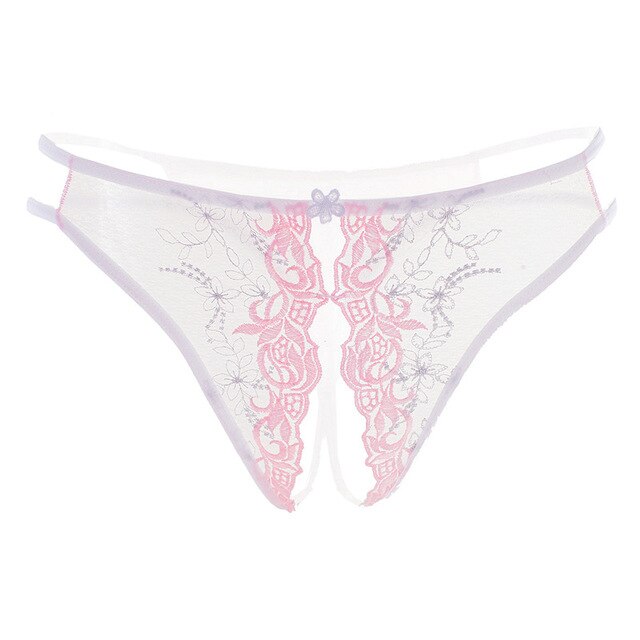 Women Sexy Lingerie Hot Erotic Sexy Panties Open Crotch Porn Lace Underwear Crotchless Underpants Sex Wear Cheeky Strappy Briefs
