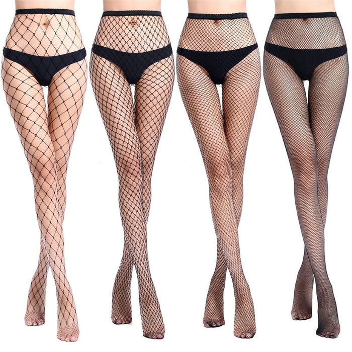 Hollow Out Sexy Pantyhose Black Mesh Stockings Jeans Stretch Bottoming Stocking Fishnet Stockings Tights High Quality Female