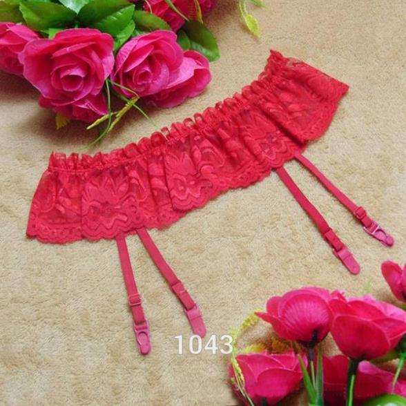 Sexy Stocking Suspender Dual Layer Garter Belt