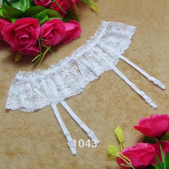 Sexy Stocking Suspender Dual Layer Garter Belt